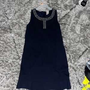 Girl’s Formal Navy Dress